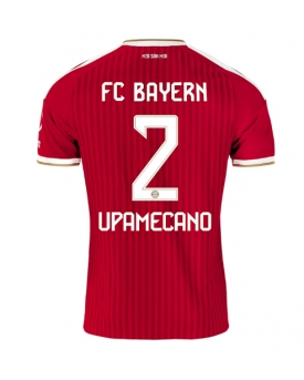 Bayern Munich Dayot Upamecano #2 Maglia Gara Casa Repliche 2026-27 Maniche Corte